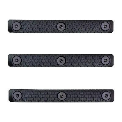 Slate Grip M-LOK Panels 3-Slot Black 3-Pack