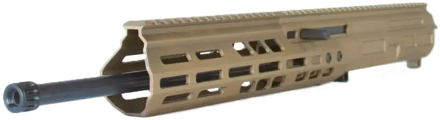 Matador Arms MAT-916 AR-9 9mm 16in Roller Delayed Upper Reciever 4150 Lightweight Nitrided Barrel 1-10 Twist 1/2x28 Threads Anodized FDE