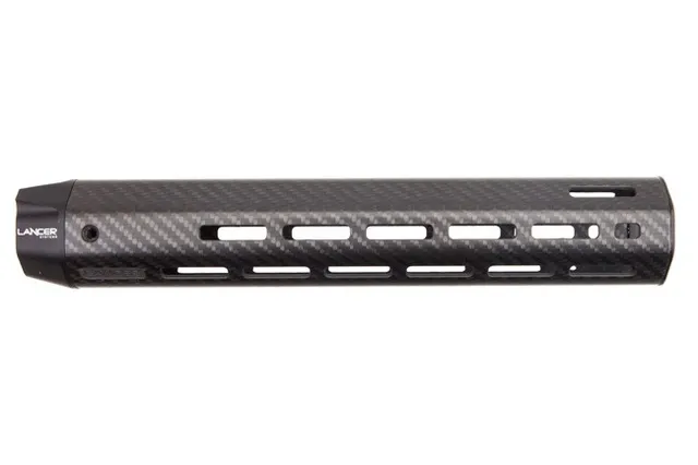 Lancer Systems .308/7.62 LCH7 LIGHTWEIGHT M-LOK Carbon Fiber Handguard XL (No Rails) - 12"
