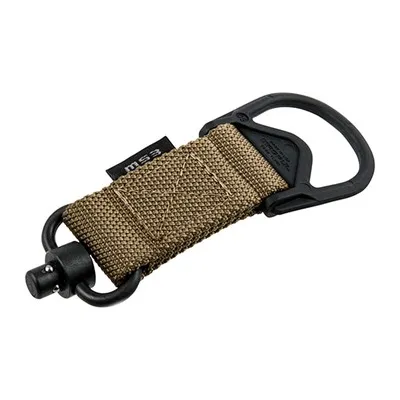 Ms1/Ms3 QD Apapter Fits Paraclip For 2-To-1 Point Sling Convert - Ms1 Single Point QD Adapter, Coyote