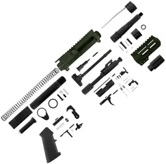 ABC RIFLE COMPANY AR-15 Micro Pistol Build 5.56x45mm NATO 5in Barrel 4in M-LOK Handguard Upper Receiver Olive Drab Green