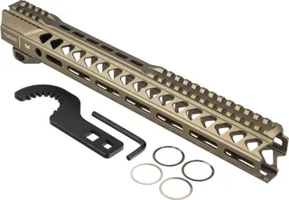 Strike Industries AR-15 M-LOK Handguard Rail 13.5in FDE