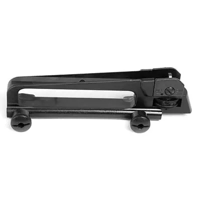 LBE Unlimited AR-15 Mil-Spec Carry Handle Rear Sight, Black