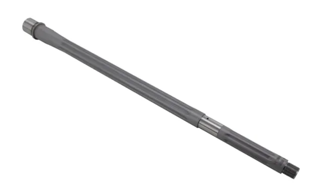 Shaw AR-15 6 ARC Threaded Barrel Straight Flute 18in HBAR Profile 1-7.5 Twist 5/8-24 Thread Matte Stainless