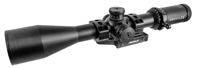 TruGlo Eminus 6-24x50mm Illuminated TacPlex 1-Piece Rifle Scope