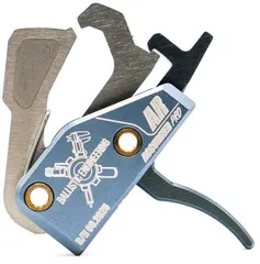 Ballistic Engineering AR Accurized PRO Trigger 1.5-5lb Curved Grey
