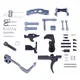 Guntec USA AR-15 Enhanced Lower Parts Kit w/ Upgrades Anodized Grey