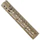 Guntec USA Ultra Lightweight Thin M-LOK Free Floating Handguard w/Monolithic Top Rail .308 Cal 12in Cerakote Flat Dark Earth