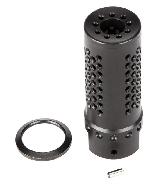 Spikes Tactical Dynacomp Extreme 5/8-24 Muzzle Brake, .308 Win, Black Nitride