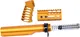 Guntec USA AR-15 4in Pistol Brace Build Kit With Milspec Buffer Tube Anodized Orange