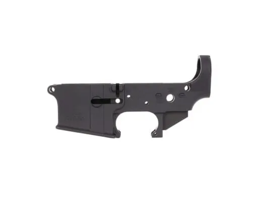 Anderson Stripped Lower Receiver - No Logo - Black