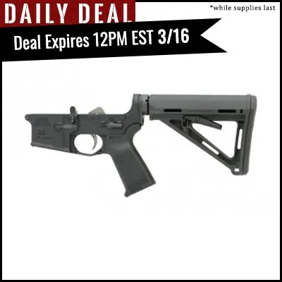 PSA AR15 MOE EPT Lower, Black - 7780991
