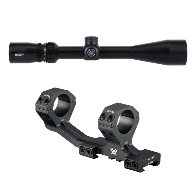 Vortex Sonora 4-12x44mm Rifle Scope & Vortex Sport Cantilever Mount