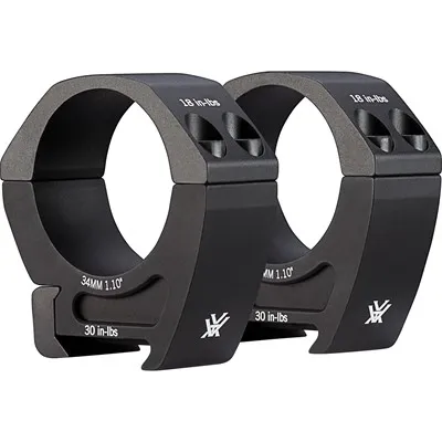 Pro Riflescope 34mm Medium (1.10") Rings