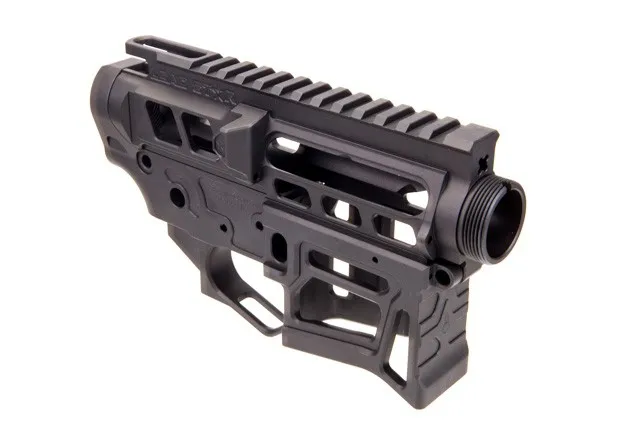 Lead Star Arms LSA-15 - Skeletonized AR-15 Receiver Set - Black