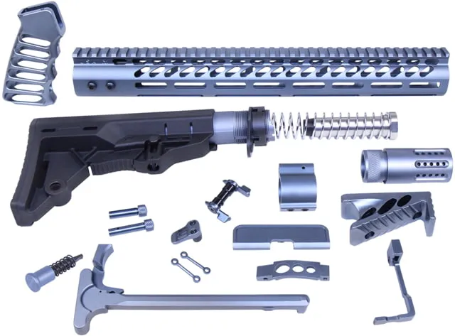 Guntec USA AR-15 Ultimate Rifle Kit Anodized Grey