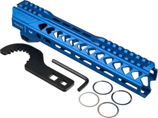 Strike Industries AR-15 M-LOK Handguard Rail 10in Blue