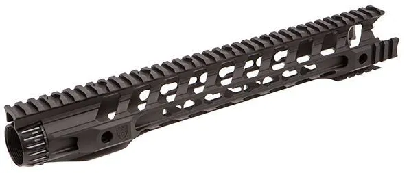 Fortis Manufacturing Night Rail Free Float Rail System 14 in -KeyMod Black