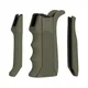 Hogue Modular Overmolded Grip for AR-15/M16 - Grip Excellence in Olive Drab Green