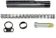 Presma AR15 Mil-Spec Buffer Tube Kit w/ Dual Sling End Plate Black