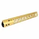Guntec USA 15in Air Lite Series M-LOK Free Floating Handguard w/ Monolithic Top Rail Anodized Gold
