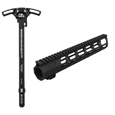 Mod2 Ambidextrous AR-15 Warhammer Charging Handle & 11.7" Rg2-S M-LOK Hndgrd