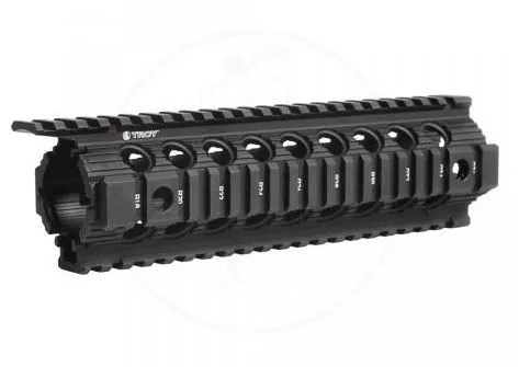 Troy Mid-Length Enhanced Drop-In 9" BattleRail, BLK – SRAI-DID-D9BT-00
