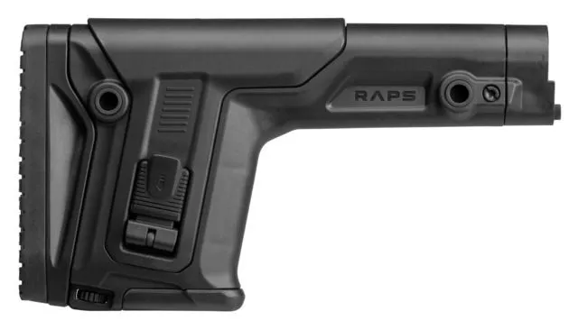 FAB Defense Rapid Adjustable Precision Buttstock RAPS LOP 1Latch System Black