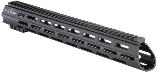 Luth-AR Lightweight Palm Handguard Vented 15 in MLOK Black Rifle