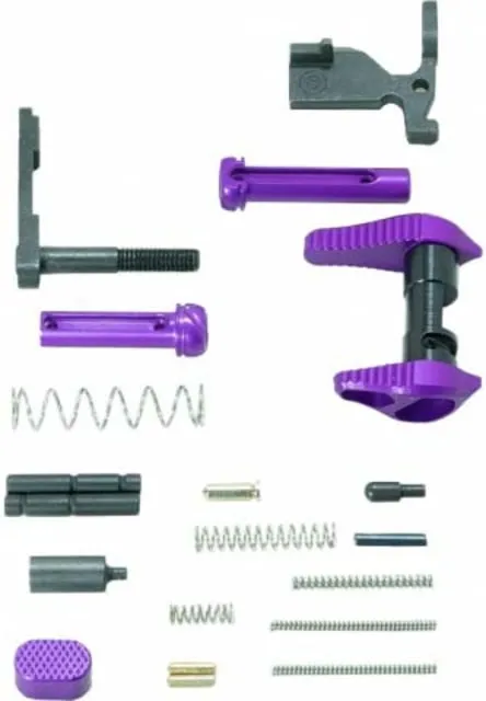 Timber Creek AR Lower Parts Kit Purple AR LPK PPA
