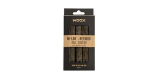 WOOX M-LOK & KeyMod Rail Covers (Set of 3) - Tiger Wood