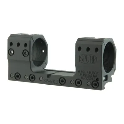 Isms Picatinny Mounts - 34mm 1.10" 0 MOA Scope Mount, Black
