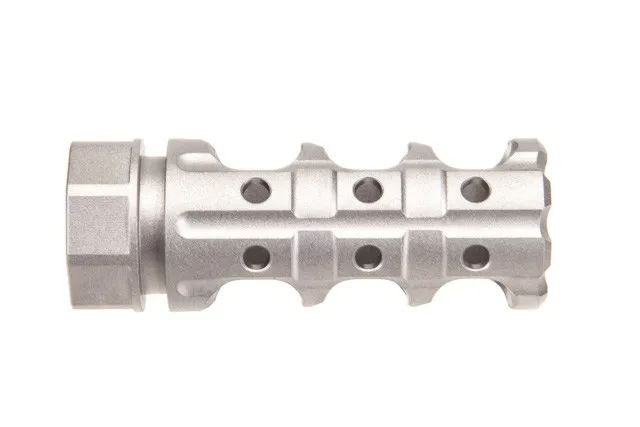 Ascend Armory .308/7.62 Muzzle Brake MOD 1 – Titanium – Bead Blast