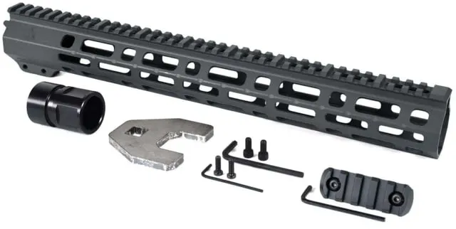 AT3 Tactical SPEAR M-LOK AR-15 Free Float Handguard 15in Length Tungsten