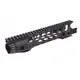 Fortis Manufacturing Night Rail Free Float Rail System 10 in -KeyMod Black Medium