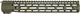 Dark Storm Industries DS-15 AR-15 Typhoon M-LOK Handguard Olive Drab Green Cerakote 13in