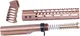 Guntec USA AR-15 10in Pistol Brace Build Kit With Milspec Buffer Tube Anodized Bronze