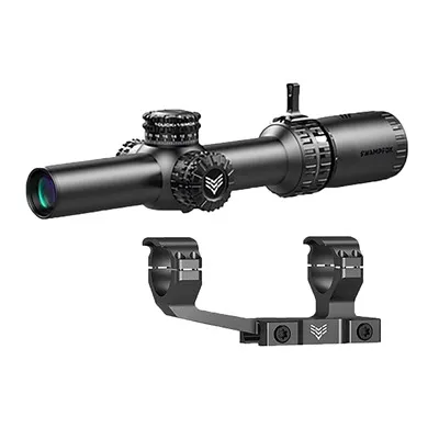 Illuminated Arrowhead LPVO 1-8x24 SFP Ill Guerrilla Dot MOA-Red BLK W/MT