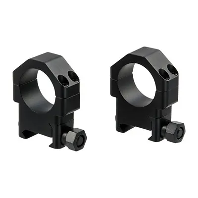 Tsr Picatinny Scope Rings - 1" Medium (0.985") Aluminum Rings