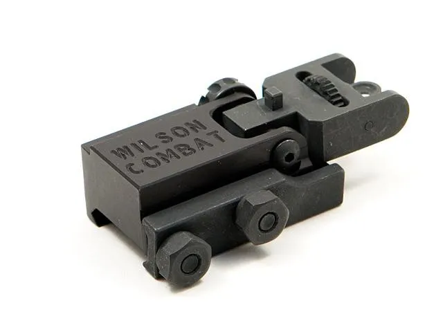 Wilson Combat Flip Up Rear Sight