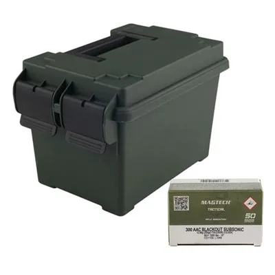 Magtech 300 AAC Blackout 200gr FMJ 300/Ammo Can