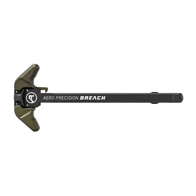 Large AR-15 Breach Ambidextrous Charging Handle LRG Lever BLK/ODG
