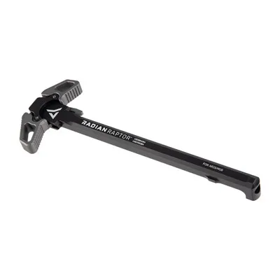 Ambidextrous Charging Handle Safety AR-15 Raptor/Talon L/S Combo Tungsten Gray
