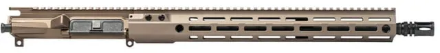 Aero Precision M4E1-T PRO CHF M4 5.56mm 16 inch Complete Upper Receiver Hanson Mid Length 1-7 Twist A2 Birdcage Anodized Kodiak Brown