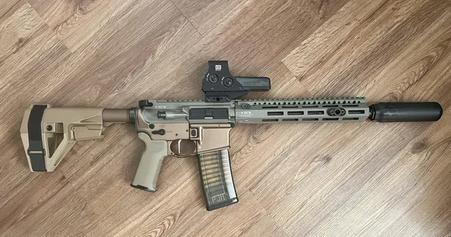 BCM MK2 11.5-inch Shale on a Geissele Super Duty DDC Lower