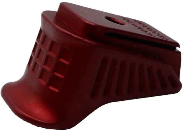 Anarchy Outdoors Ruger American Compact 9mm Grip Extension/Pinky Rest Red