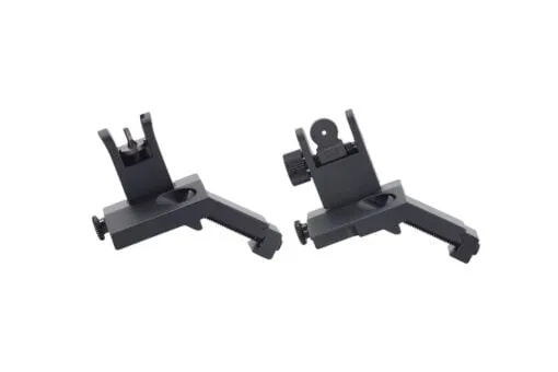 NBS Aluminum 45 Degree Offset Flip-Up Sight Set