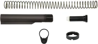 TacFire AR10 BUFFER TUBE KIT/REG END PLATE BLACK