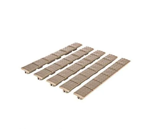 Trinity Force KeyMod / M LOK Rail Covers - Sand