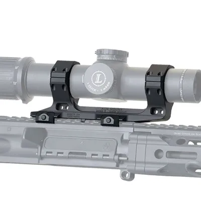 AUS Optic Mount - 34mm 1.54" 0 MOA AUS Optic Mount Black